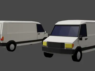Low Poly warehouse equipment pack Low-poly 3D model