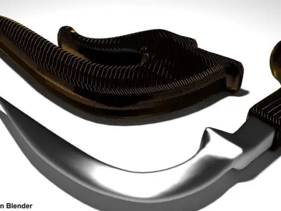 Karambit - Minangkabau blade 3D model