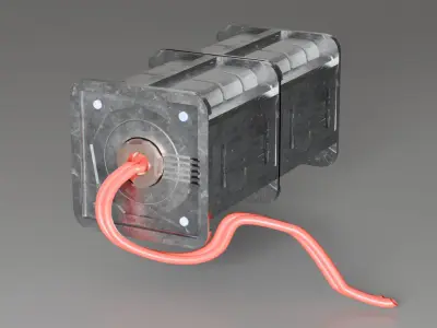 3D Model of SIFY Generator Low-poly 3D model