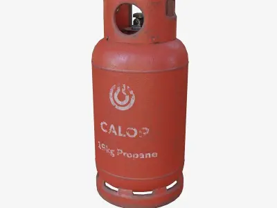 Gas Canisters 3D Model Pack