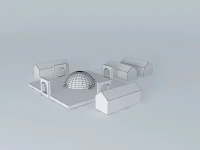 Training institute 3D model