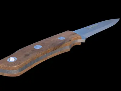 knife free 3D model purchase