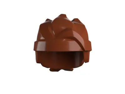 Custom3Dprint Minifigure Accessory - Minifigure Hair S2 - 126 3D print model