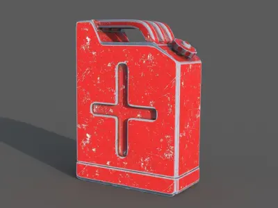 Jerry can 3D model purchase