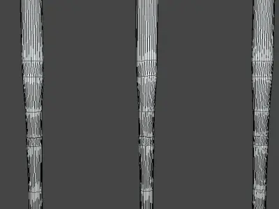 Horror Baseball Bat Collection 3D model