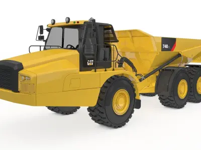 Articulated Mining Truck 3D model