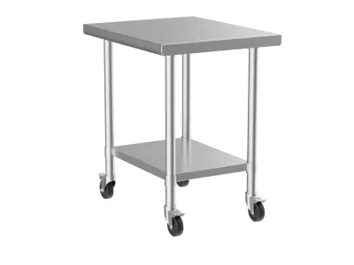 Stainless Steel Cart Work table Caster 3D model
