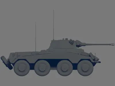 Sd Kfz 234 2 3D model