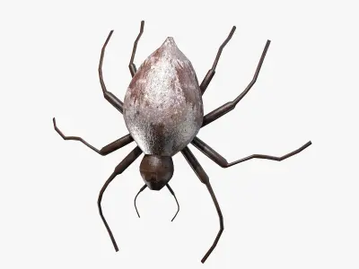 Metal Spider 3D model