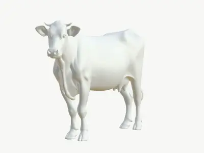  Cow Realistic for Game 