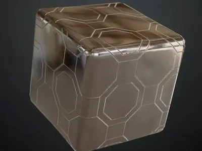 Silver Awesome Metal Surface PBR Seamless Texture purchase