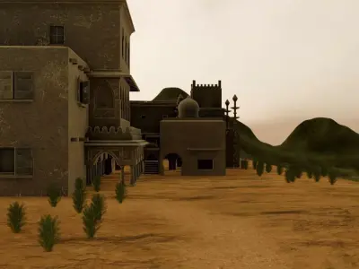 Ancient Architectural Marvel 3D model