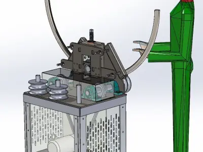 Pipe bender project 3D model