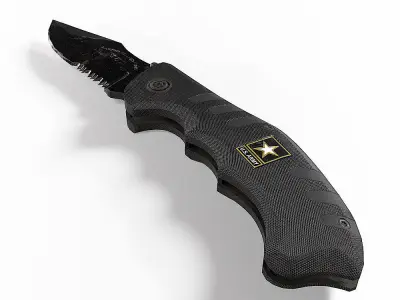 Army knife pbr realistic 3d model  Low-poly 3D model
