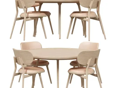 Mater DesignThe Dining Chair stoel 3D model