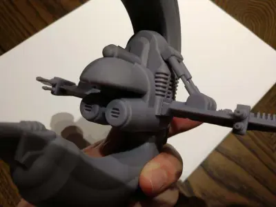 H-74 Grindylow Heavy-assault Fighter 3D print model