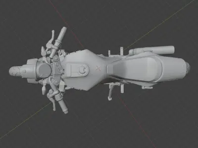 Husqvarna 701 Vitpilen 3d Print Scale Model 3D print model