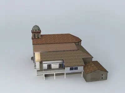 Artadi Church in Zumaia Free 3D model