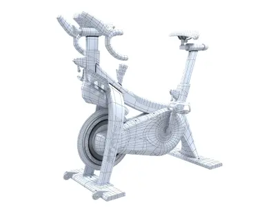 Stages CS3 Spinning Bike 3D model