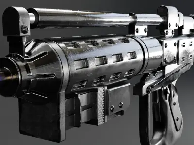 Blaster droid star wars 3D model