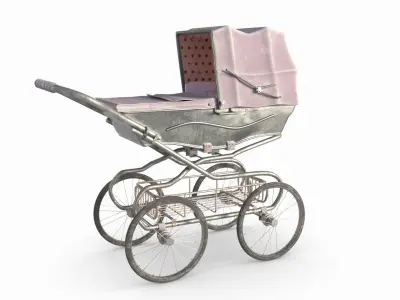 Baby Stroller  3D model