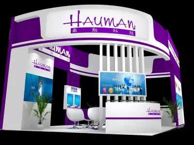 Exhibition - Area - 9X6-3DMAX2009-078 3D model