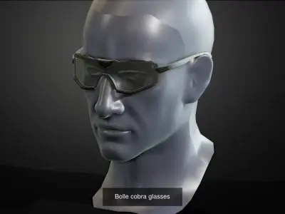 Glasses collection 3D Model Pack