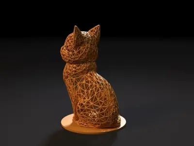 Cat decor 2 Free 3D print model