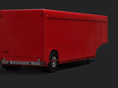 Beverage Trailer 3D model