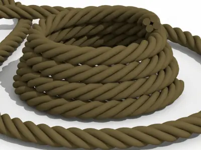 Ropes rope Free 3D model
