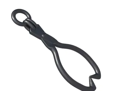 Timber Lifting Tongs - Lifting Tongs stl - Log Grapple 3D print model