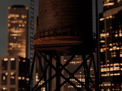 Water Tower  3D model