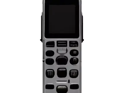 SciFi Handheld Communicator Device Low-poly 3D model