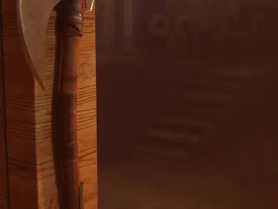 Axe Concept 3D 3D model