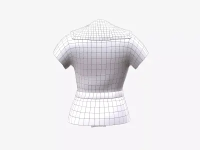 Ancient Armor LoricaHamata 3D Model Game Ready PBR Low Poly Low-poly 3D model