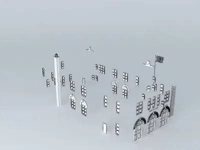 Stn 18 St Paul Minnesota Fire Station 18 built in 1908 Free 3D model