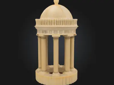 Ivory Pavilion Model  Grace in Architectural Form 3D model