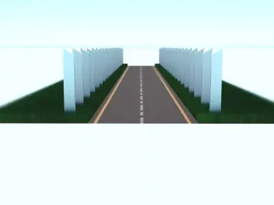 Highway 3D model shop