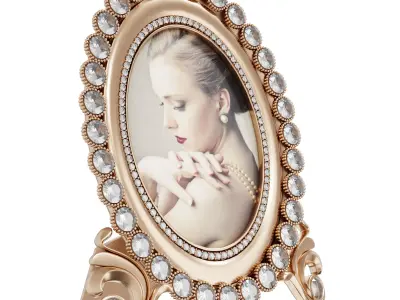 Photo Frame Low-poly 3D model 5