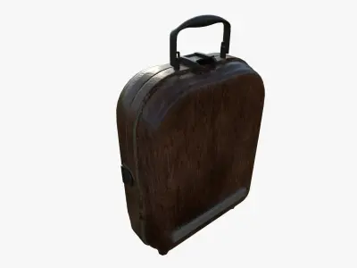 Cartoon Style Stylized Radio Sunnylife Radio Wood Edition 3D model