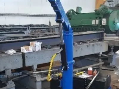 Mobile hoist Q500kg 3D model