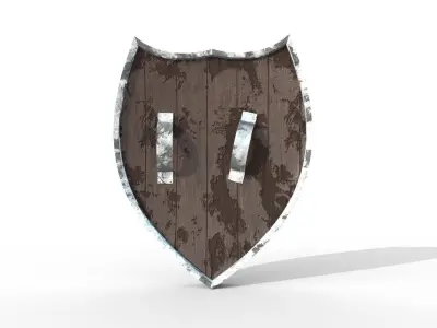 Shield 05 Free low-poly 3D model