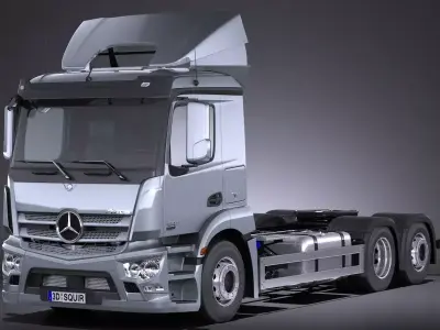Mercedes Antos Double wheels 2016 3D model