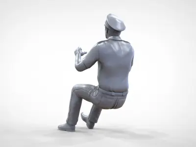 N2 Truck or Bus Driver 3D print model