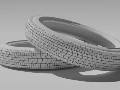 Tyre model tire 3D model purchase