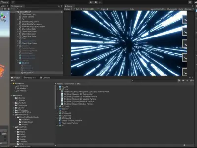 Unity VFX Graph - Speed Line 3D model