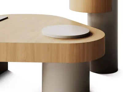 Sancal Bold Metal Coffee Tables 3D model