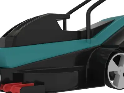 Lawn mower BOSCH 3D model
