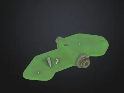 PFM-1 Anti Personnel landmine butterfly mine Low-poly 3D model
