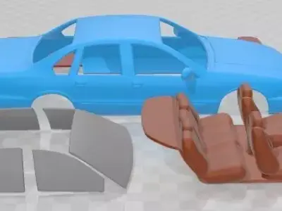 Chevrolet Impala SS 1995 Printable Car  3D print model